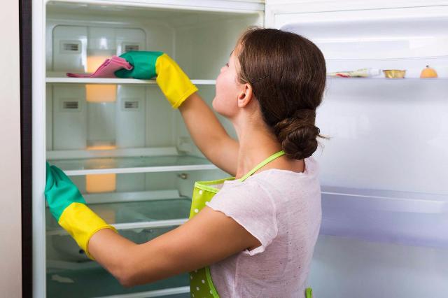 bicarbonate vinaigre frigo