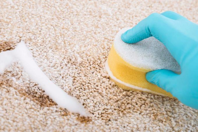 bicarbonate vinaigre tapis