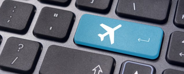 billet avion pas cher clavier touche avion