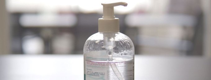 bouteille gel hydroalcoolique