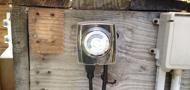 fabriquer chauffe eau solaire timer