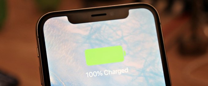 iphone batterie 100 pourcent charge