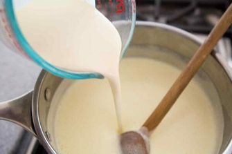 lait de poule eggnog blancs refroidir