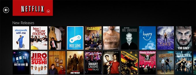 netflix ecran