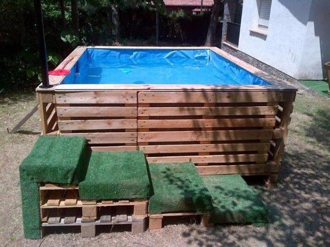 palette piscine