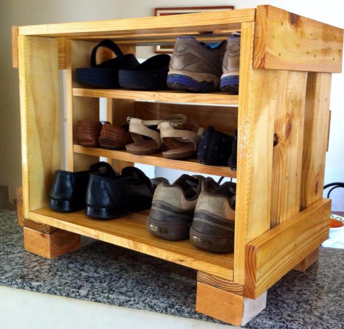 palette rangement chaussures