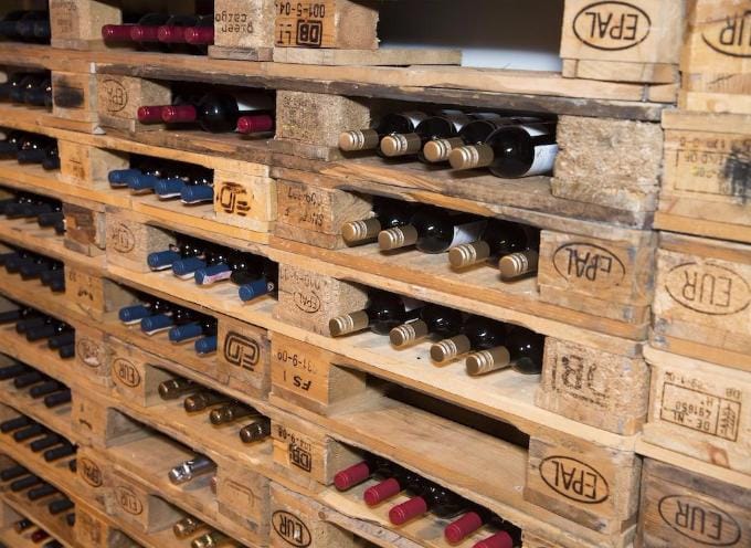 palettes Vins Bouteilles