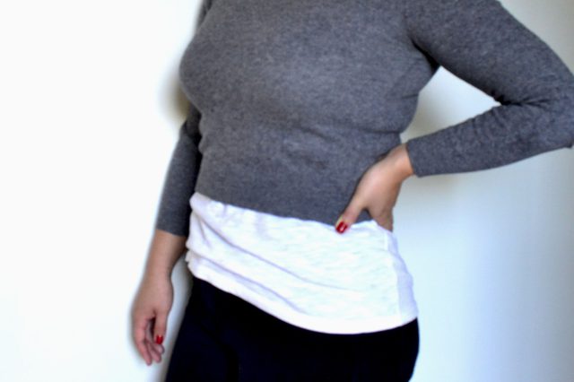 pull trop petit