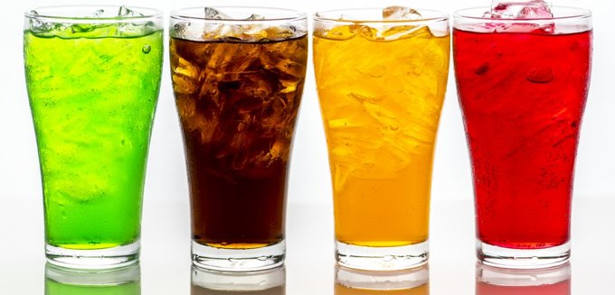soda toutes couleurs