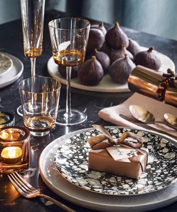 table de noel dark