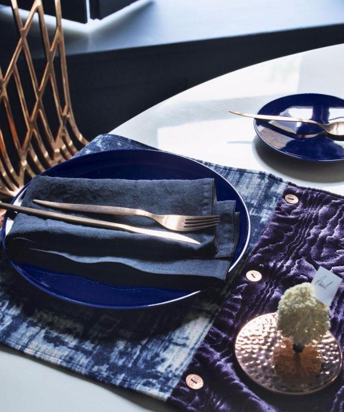 table de noel glamour