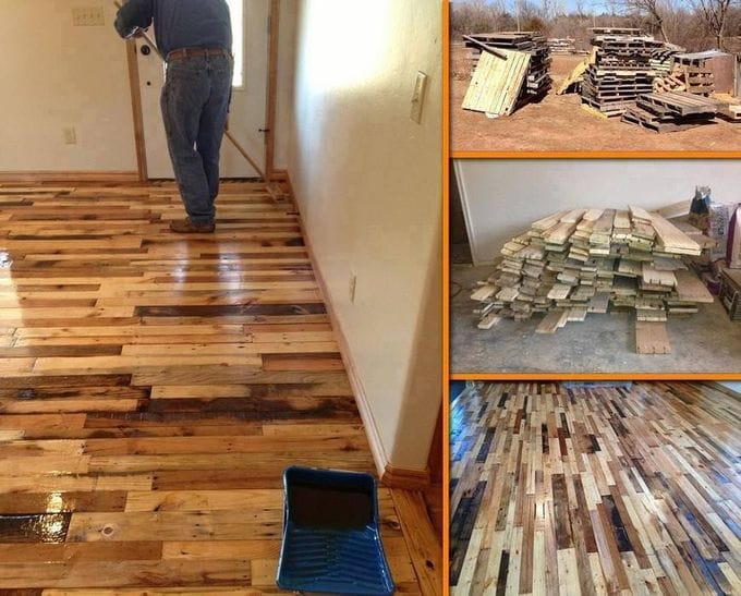 tout un parquet bois de palettes