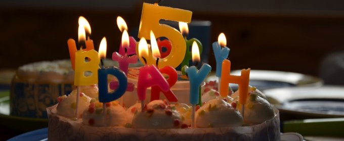 viellissement accelere gateau anniversaire