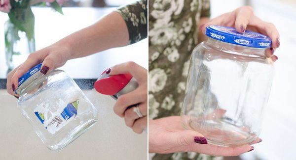 wd40 enlever etiquette verre